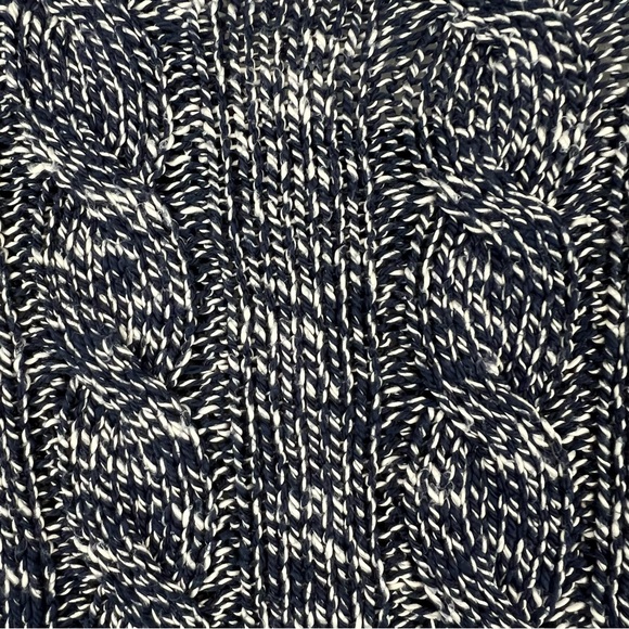 Polo Ralph Lauren Cable Knit Marled Ragg Cotton Crewneck Sweater - Picture 15 of 16